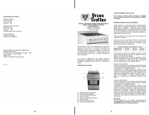 Manual de uso Ursus Trotter Pro Vitro 4 Cocina