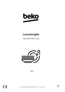 Manuale BEKO DIS35020 Lavastoviglie