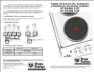 Manual de uso Ursus Trotter UT Prime E4P Placa