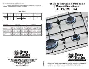 Manual de uso Ursus Trotter UT Prime G4 GL Placa