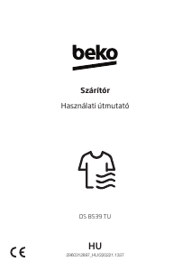 Használati útmutató BEKO DS 8539 TU Szárító