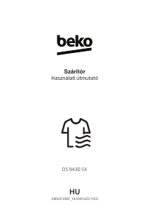 Használati útmutató BEKO DS 9430 SX Szárító