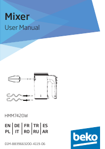Bedienungsanleitung BEKO HMM7420W Handmixer