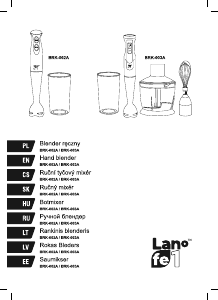 Manual LAFE BRK-002A Hand Blender