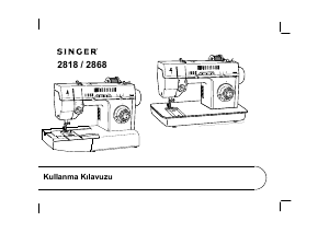 Kullanım kılavuzu Singer 2818 Dikiş makinesi