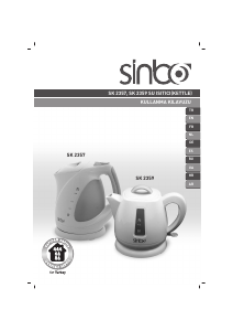 Manual Sinbo SK-2359 Kettle