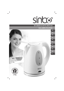 Manual de uso Sinbo SK-2384B Hervidor