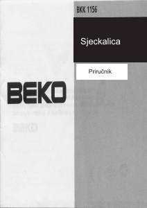 Priručnik BEKO BKK1156 Sjeckalica