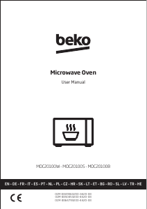 Rokasgrāmata BEKO MOC 20100 W Mikroviļņu krāsns
