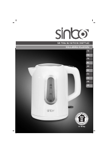 كتيب غلاية مياه كهربائية SK-7304 Sinbo