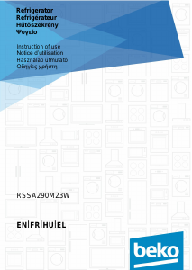 Mode d’emploi BEKO RSSA 290 M23 W Réfrigérateur