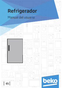 Manual de uso BEKO TSE 1282 Refrigerador