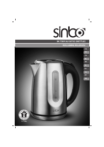Kullanım kılavuzu Sinbo SK-7309 Çaydanlık