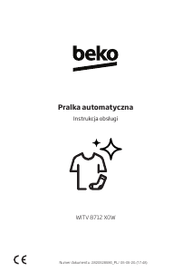 Instrukcja BEKO WITV 8712 X0W Pralka