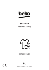 Instrukcja BEKO B5T68243WDC Suszarka