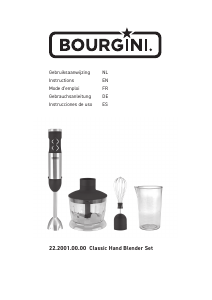 Manual Bourgini 22.2001.00.00 Classic Hand Blender