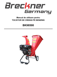 Manual Brecker BK98500 Tocător grădină