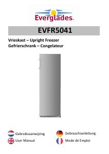 Handleiding Everglades EVFR5041 Vriezer