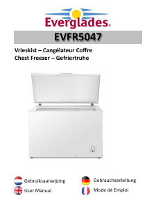 Handleiding Everglades EVFR5047 Vriezer