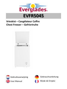 Handleiding Everglades EVFR5045 Vriezer