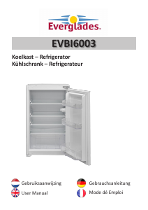 Manual Everglades EVBI6003 Refrigerator