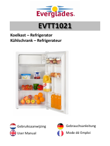 Bedienungsanleitung Everglades EVTT1021 Kühlschrank