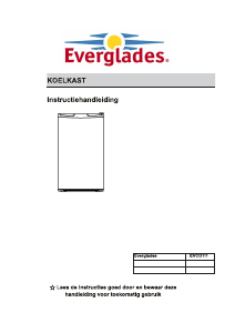 Handleiding Everglades EVCO1011 Koelkast