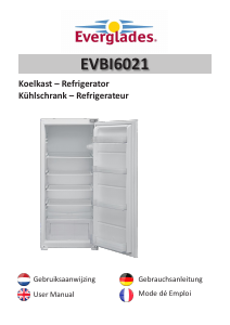 Handleiding Everglades EVBI6021 Koelkast