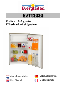 Manual Everglades EVTT1020 Refrigerator