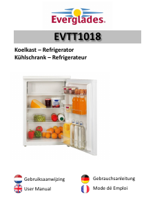 Bedienungsanleitung Everglades EVTT1018 Kühlschrank