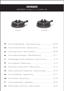 Manuale Krinner Comfort M Supporto per albero Natale