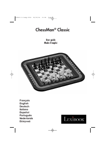 Manual Lexibook CG1500 ChessMan Classic Chess Computer