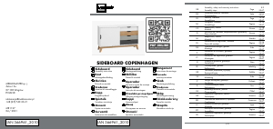 Manuale Livarno IAN 366961 Copenhagen Cassettiera