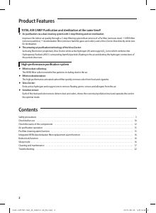 Manual Samsung AX022FCVAND/TS Air Purifier