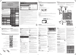 Manual Samsung UA32J4003DR LED Television