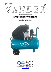 Instrukcja Vander VSP752 Kompresor