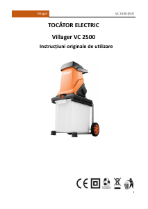 Manual Villager VC 2500 Tocător grădină
