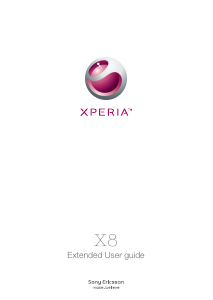 Manual Sony Ericsson Xperia X8 Mobile Phone