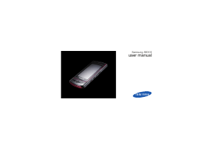Handleiding Samsung GT-S8300T Mobiele telefoon