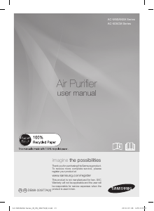 Manual Samsung AC-505CMAGA/MG Air Purifier
