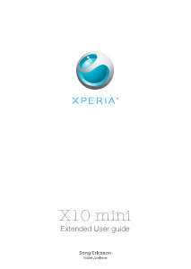 Manual Sony Ericsson Xperia X10 mini Mobile Phone