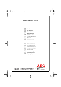 Manual de uso AEG-Electrolux ST300C Plancha de pelo