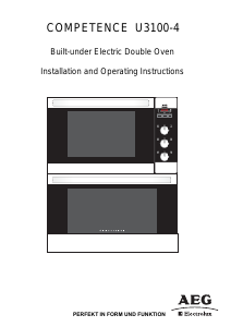 Manual AEG-Electrolux U3100-4-B Oven