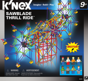 Manual K'nex set 50085 Thrill Rides Sawblade