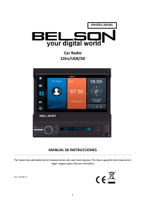 Manual de uso Belson STL-5705KML Radio para coche