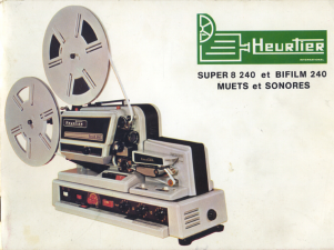 Mode d’emploi Heurtier 240 Projecteur