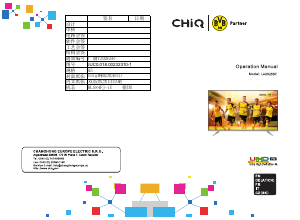 Manuale Chiq U40G5SF LED televisore