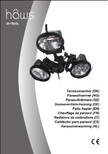 Manual de uso Haws 30-TEV3L Calentador exterior