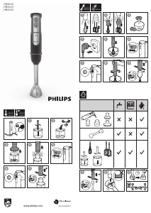 Instrukcja Philips HR2632 Viva Collection Blender ręczny
