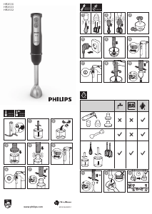 Priručnik Philips HR2633 Viva Collection Ručni blender